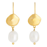 FAIRLEY - Nomad Pearl Hooks | Gold