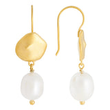 FAIRLEY - Nomad Pearl Hooks | Gold