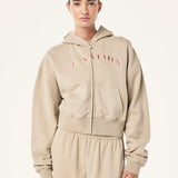 P.E NATION - Eastside Zip Through - Oxford Tan