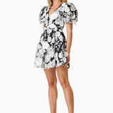 ELLIATT - Selene Mini Dress - Black/White