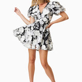 ELLIATT - Selene Mini Dress - Black/White