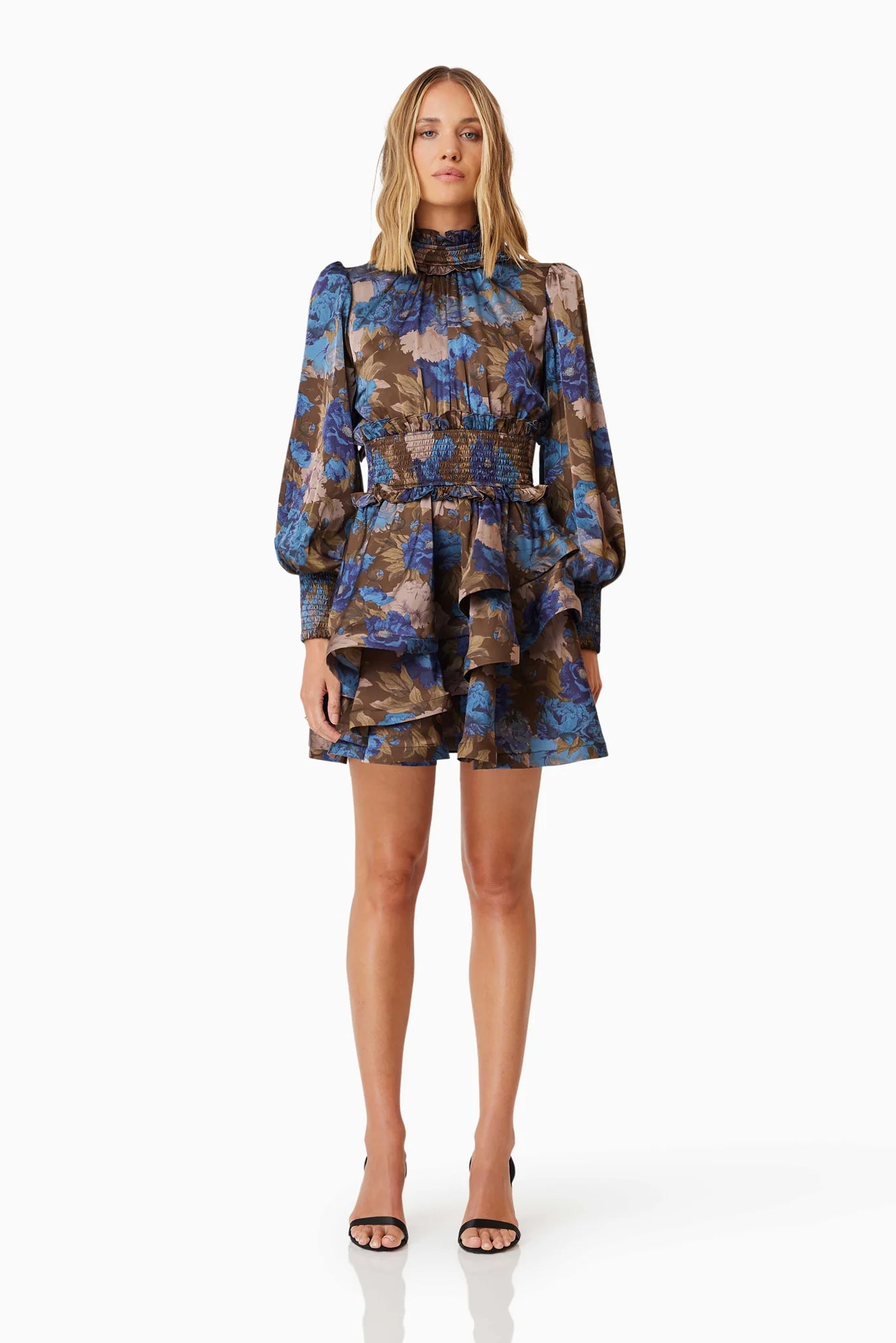 ELLIATT - Erin Day Dress - Brown/Multi Gigi Belle Boutique ELLIATT - Erin Day Dress - Brown/Multi Gigi Belle Boutique