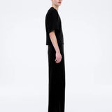 ENA PELLY - Alessa Relaxed Soft Jersey Tee - Black