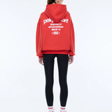 ENA PELLY - Pelly Sport Hoodie - Flame Red