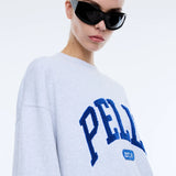 ENA PELLY - Anniversary Sweatshirt - White Marle / Blue