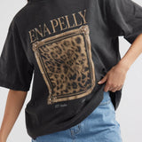 ENA PELLY - Revere Tee - Vintage Black