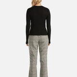 ENA PELLY - Willow Long Sleeve Top - Black