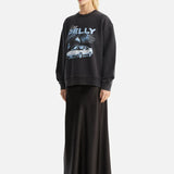 ENA PELLY - Lola Oversized Sweater Drift - Vintage Black