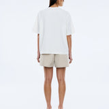 ENA PELLY - Pelly Floral Tee - Vintage White