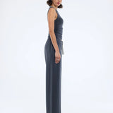 ENA PELLY - Nella Soft Jersey Pant - Vintage Black