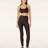 P.E NATION - Fairmont Full Length Legging - Espresso