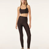 P.E NATION - Fairmont Full Length Legging - Espresso