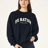 P.E NATION - Heritage Sweat - Dark Sapphire