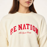 P.E NATION - Heritage Sweat - Whisper White