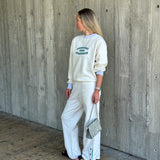 ARAMINTA JAMES - Athletique Sweatshirt - Coconut