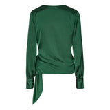 KARMAMIA - Ines Blouse - Hunter Green