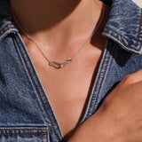 MURKANI - Eterna Interlink Necklace | Silver