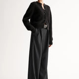 ELKA COLLECTIVE - Abigail Knit Cardigan - Black