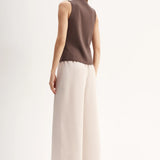 ELKA COLLECTIVE - Lana Knit Vest - Chocolate