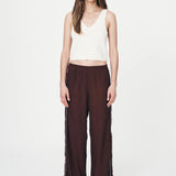 ROWIE - Kaia Linen Straight Pant - Andorra