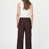 ROWIE - Kaia Linen Straight Pant - Andorra