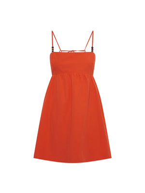 Kivari - Kennedy Strappy Mini Dress - Scarlet