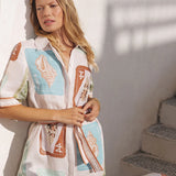 KIVARI - Coastline Shirt Dress