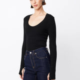 MOSSMAN - Lincoln Top - Black