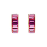 FAIRLEY - Pink Ombre Midi Hoops