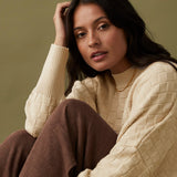 ARCAA - Sierra Organic Knit Sweater - Oat