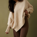 ARCAA - Sierra Organic Knit Sweater - Oat