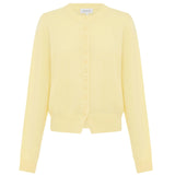 ROWIE - Maeve Merino Knit Cardigan - Lemon