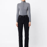 MOSSMAN - Mayfair Long Sleeve Top - Grey
