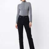 MOSSMAN - Mayfair Long Sleeve Top - Grey