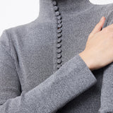 MOSSMAN - Mayfair Long Sleeve Top - Grey