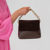 ARLINGTON MILNE - Short Chain Strap - Light Gold