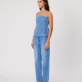 REMAIN - Charlie Bodice - Mid Blue