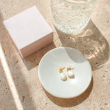 MURKANI - Halcyon - Small Pearl Earrings | Gold