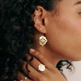 MURKANI - Thai Princess Drop Earrings | Gold