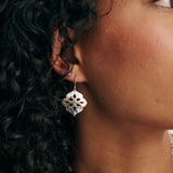 MURKANI - Thai Princess Drop Earrings | Silver