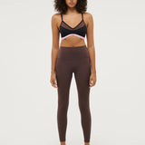 P.E NATION - Free Play Full Length Legging - Chestnut
