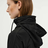P.E NATION - Mid Length Man Down Jacket - Black