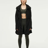 P.E NATION - Mid Length Man Down Jacket - Black
