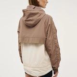 P.E NATION - Man Down Jacket - Taupe