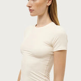P.E NATION - Foundation Short Sleeve Tee - Whisper White