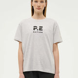 P.E NATION - Heads Up 2 Tee - Grey Marle