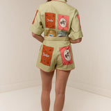 PALM NOOSA - Maya Shorts - Maya Tile
