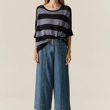 POL CLOTHING - Carsen Crop Pant - Light Wash