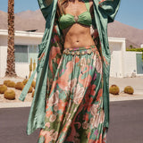 SPELL - Floridian Reversible Robe - Sage