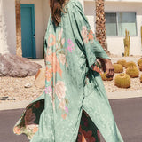 SPELL - Floridian Reversible Robe - Sage